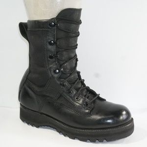 Wellco 4105 Size 5 W Black Boots Womens R4 D2